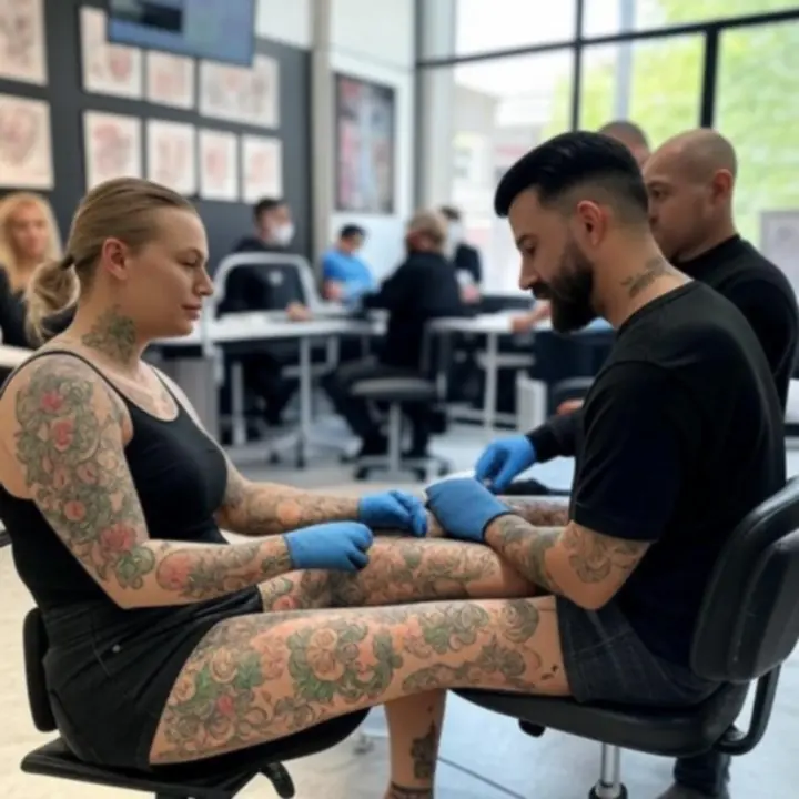 Válogatott tetoválások különböző stílusokban és testrészeken